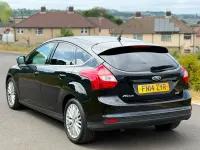 Used Ford Focus Zetec 125 HP (91 kW) 2014 Black Hatchback