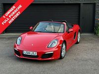Used Porsche Boxster 315 HP (231 kW) 2014 Red Cabriolet