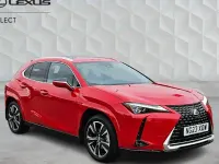 Used Lexus UX E-FOUR 184 HP (135 kW) 2023 Red SUV