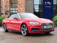 Used Audi A5 Cabriolet S-Line 190 HP (139 kW) 2019 Red Cabriolet