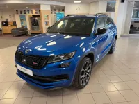 Used Skoda Kodiaq vRS 239 HP (175 kW) 2019 Blue SUV