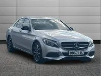 Used Mercedes C200 181 HP (133 kW) 2017 Iridium silver Sedan