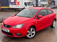 Begagnad Seat Ibiza Sport 2014 Röd Halvkombi