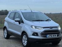 Used Ford Ecosport Zetec 2016 Silver SUV