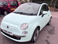 Usado Fiat 500 Lounge 69 HP (50 kW) 2015 Verde Citadino
