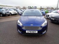 Used Ford Focus Titanium X 120 HP (88 kW) 2018 Blue Hatchback