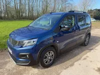 Used Peugeot Rifter Allure 100 HP (73 kW) 2023 Blue MPV