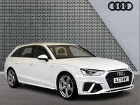 Used Audi A4 S-Line 200 HP (147 kW) 2023 White Estate