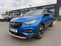 Used Vauxhall Grandland X Edition 130 HP (95 kW) 2021 Blue SUV