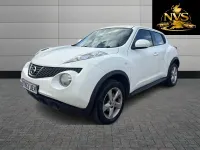 Used Nissan Juke Visia 94 HP (69 kW) 2014 White SUV