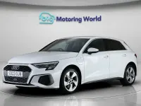 Begagnad Audi A3 Sportback e-tron S-Line 204 HK (150 kW) 2023 Vit Halvkombi