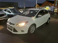 Used Ford Focus Titanium 140 HP (102 kW) 2013 White Hatchback