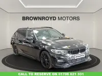 Used BMW 320 M Sport 190 HP (139 kW) 2020 Black Estate