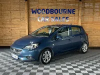 Used Vauxhall Corsa 90 HP (66 kW) 2017 Blue Hatchback