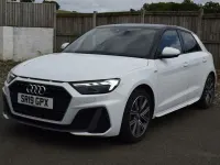 Used Audi A1 Sportback S-Line 150 HP (110 kW) 2019 White Hatchback