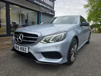 Usado Mercedes E350 AMG 258 HP (189 kW) 2015 Prateado Sedan