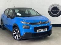 Used Citroën C3 Feel 82 HP (60 kW) 2018 Blue Hatchback