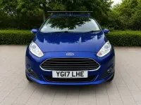 Used Ford Fiesta Zetec 100 HP (73 kW) 2017 Blue Hatchback