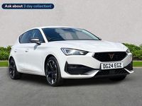 Used Cupra Leon 150 HP (110 kW) 2024 White Hatchback