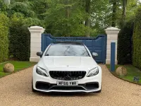 Used Mercedes C63S AMG Premium 600 HP (441 kW) 2017 White Coupe