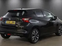 Used Nissan Micra Tekna 90 HP (66 kW) 2018 Black Hatchback