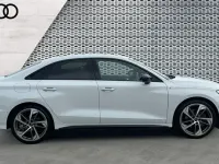 Used Audi A3 Black Edition 150 HP (110 kW) 2024 White Sedan
