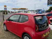 Used VW up! move up! 60 HP (44 kW) 2015 Red Hatchback