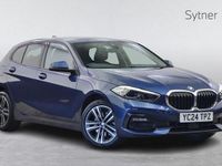 Used BMW 118 Sport Line 134 HP (98 kW) 2024 Blue Hatchback