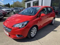 Used Vauxhall Corsa 90 HP (66 kW) 2016 Red Hatchback