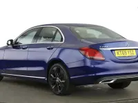 Used Mercedes C200 Premium 2020 Blue Sedan