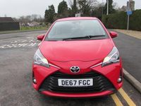 Used Toyota Yaris 2017 Red Hatchback