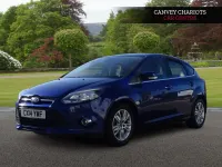 Used Ford Focus Titanium 125 HP (91 kW) 2014 Blue Hatchback