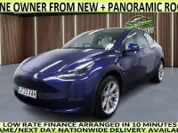 Usado Tesla Model Y Long Range AWD 378 kW (514 HP) 2023 Azul SUV