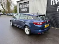 Usado Renault Mégane GrandTour Dynamique 110 HP (80 kW) 2017 Azul Carrinha
