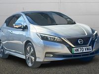 Begagnad Nissan Leaf N-Connecta 110 kW (150 HK) 2020 Silver Halvkombi