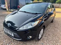 Used Ford Fiesta Zetec 70 HP (51 kW) 2010 Black Hatchback