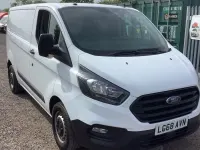 Used Ford Transit Custom 105 HP (77 kW) 2018 White Van