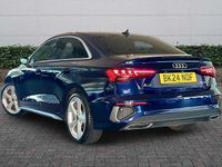 Used Audi A3 S-Line 147 HP (108 kW) 2024 Blue Sedan