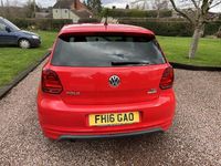 Used VW Polo R-line 2016 Red Hatchback