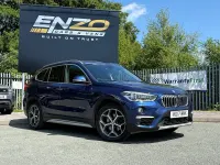 Used BMW X1 xLine 150 HP (110 kW) 2017 Blue SUV