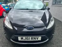 Used Ford Fiesta Zetec 94 HP (69 kW) 2012 Black Hatchback