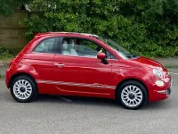 Used Fiat 500 Lounge 69 HP (50 kW) 2015 Red Hatchback