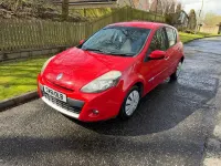 Usado Renault Clio II Expression 74 HP (54 kW) 2011 Vermelho Citadino