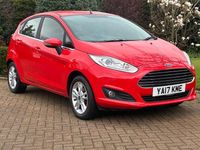 Used Ford Fiesta Zetec 2017 Red Hatchback
