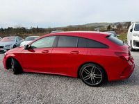 Used Mercedes CLA220 Shooting Brake AMG line 177 HP (130 kW) 2016 Red Estate
