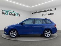 Used Skoda Fabia SE L 110 HP (80 kW) 2019 Blue Hatchback