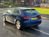 Usado Audi A3 Sport 110 HP (80 kW) 2015 Azul Citadino
