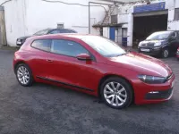 Used VW Scirocco 140 HP (102 kW) 2012 Red Coupe