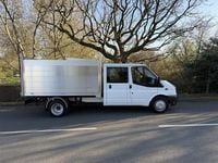 Used Ford Transit 100 HP (73 kW) 2013 White Cabriolet