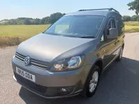 Used VW Caddy Highline 102 HP (75 kW) 2015 Turquoise MPV